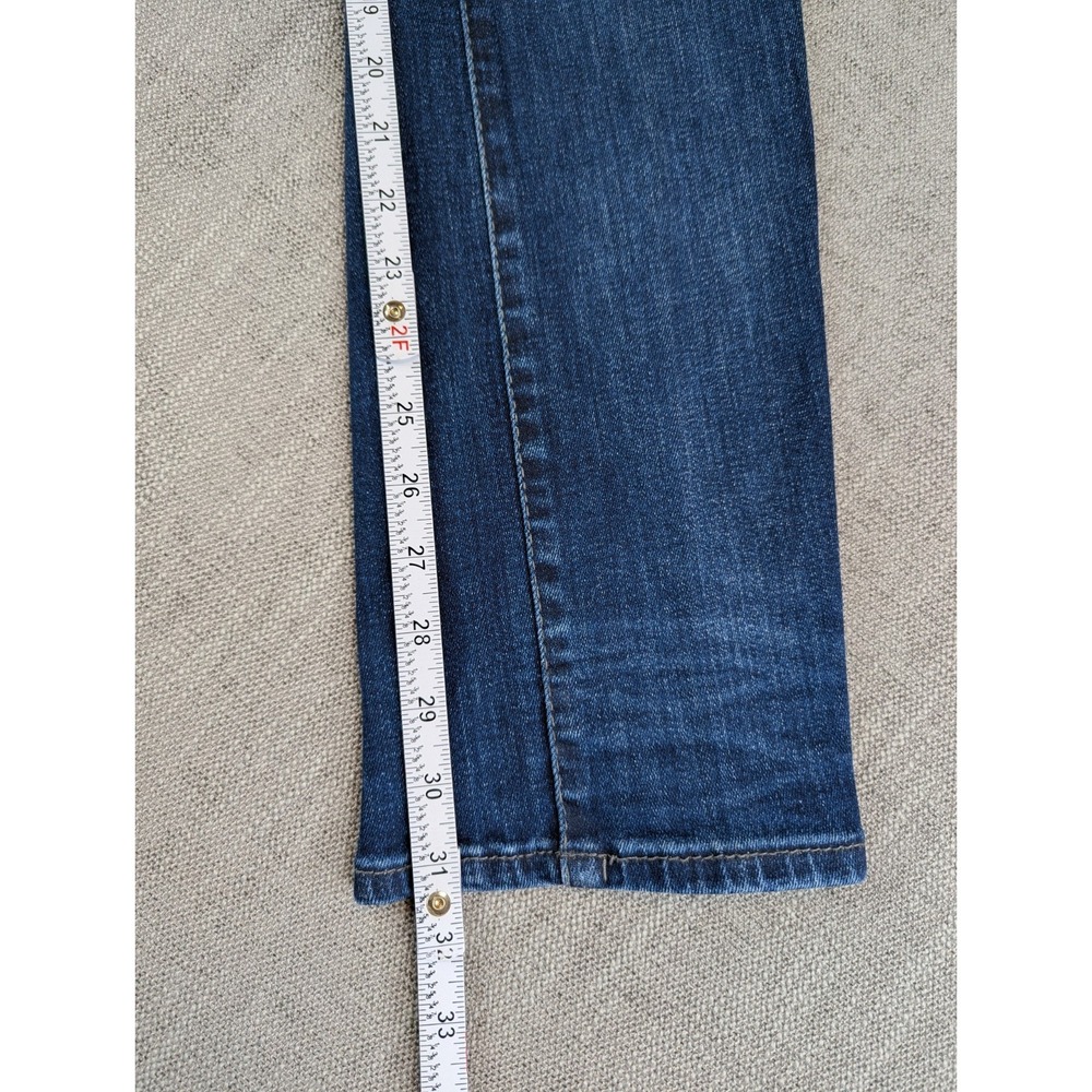 BKE Jeans Men 29x32 Blue Alec Straight Distressed Medium Wash Denim Pants - Picture 6 of 9